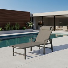 Lettino prendisole da giardino