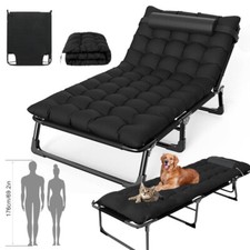 Lettino da giardino 176 cm