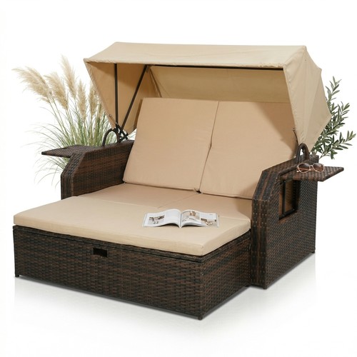 Cestino spiaggia rattan - cestino,