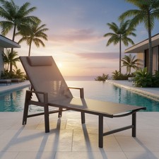 Lettino Prendisole Alluminio