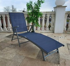 Lettino prendisole RIO grigio