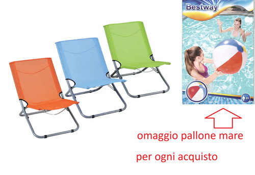 Spiaggina pieghevole - spiaggina, in
